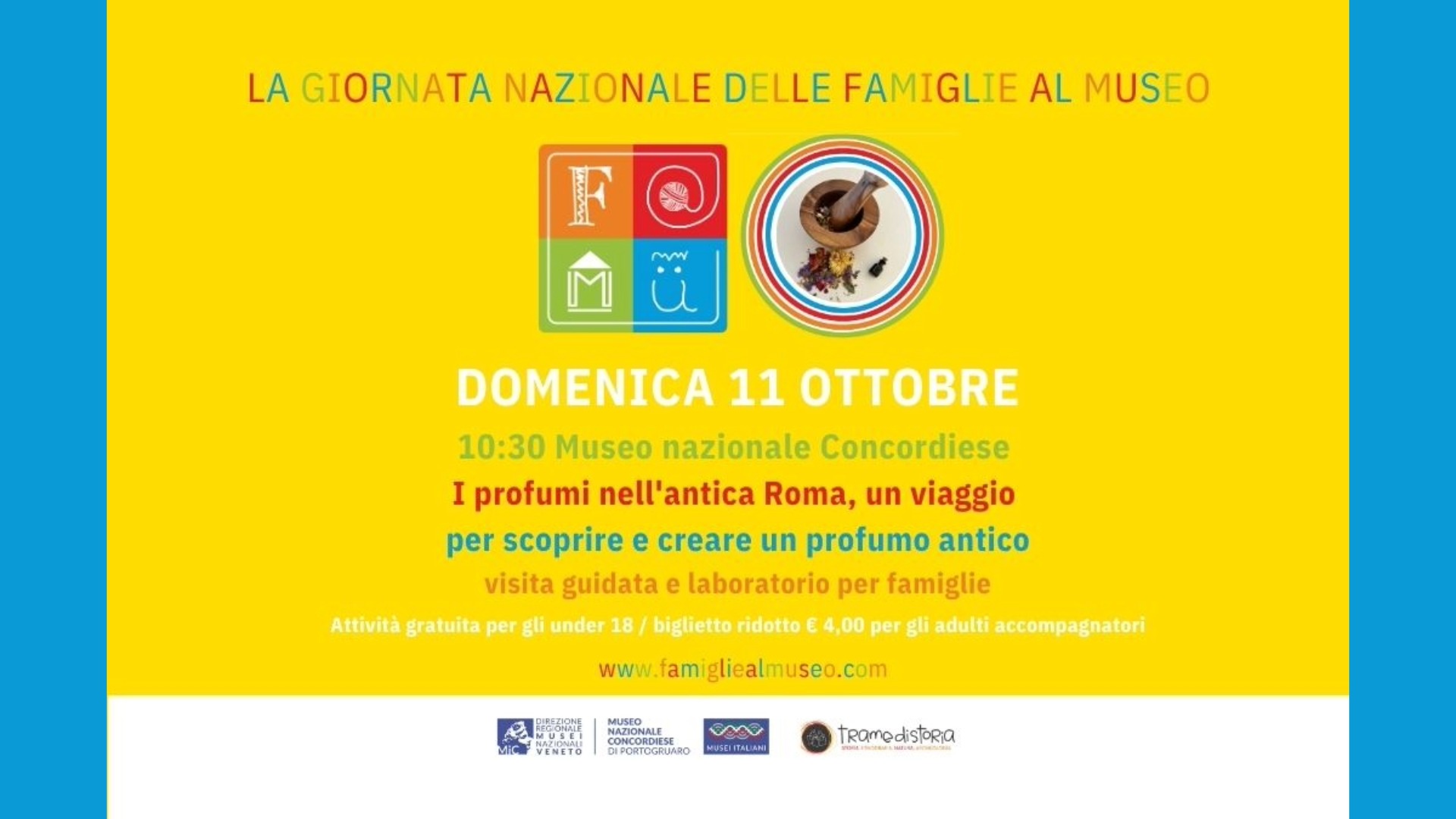 I profumi nell’antica Roma l FAMU 2026 | Museo Nazionale Concordiese di Portogruaro